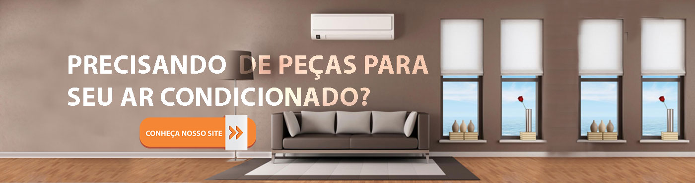 Sala de estar com ar condicionado.