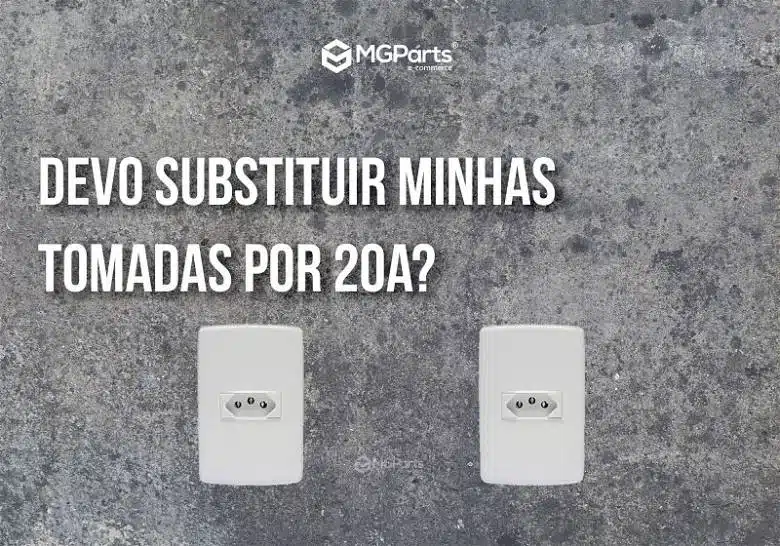 duas tomadas na parede