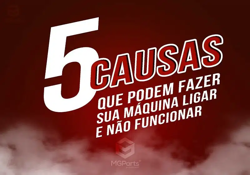 5 causas máquina de lavar liga mas não funciona