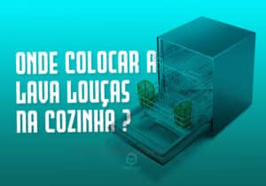 Lava-louças com a gaveta aberta.