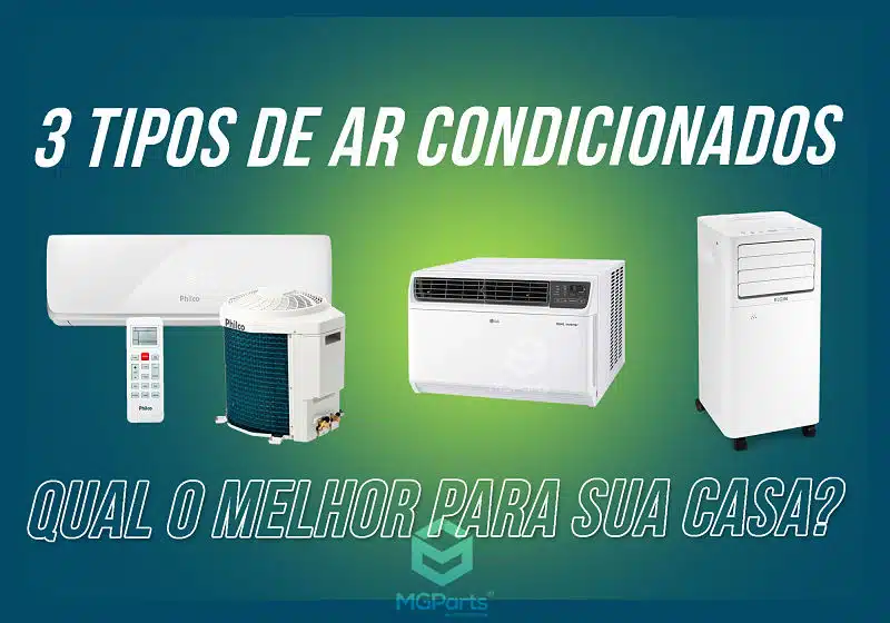 3 tipos de ar condicionados