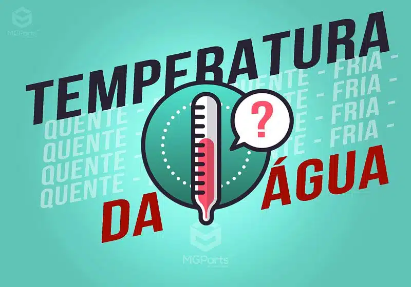 temperatura da água da máquina