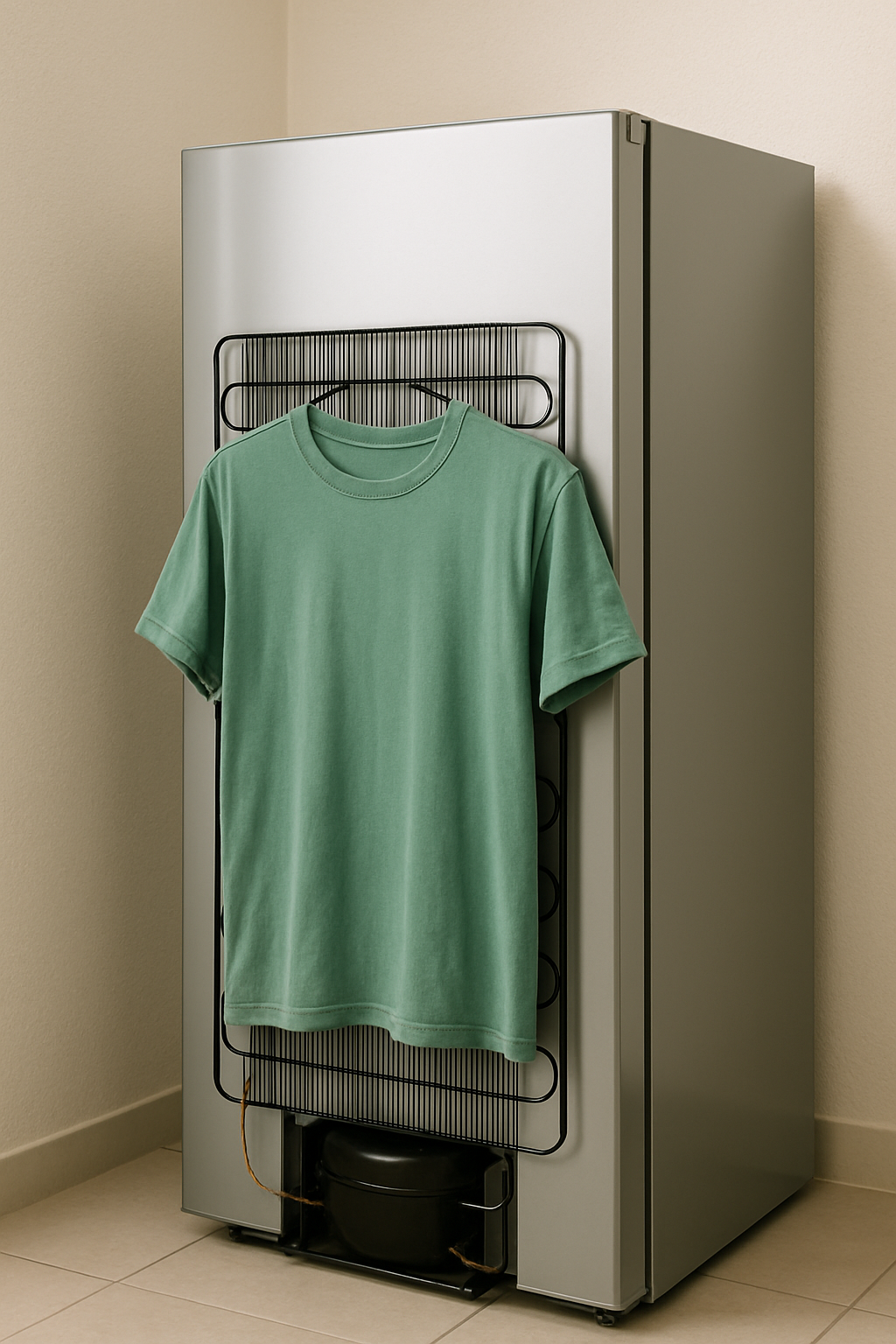 Secar roupa atrás da geladeira a estraga Descubra!