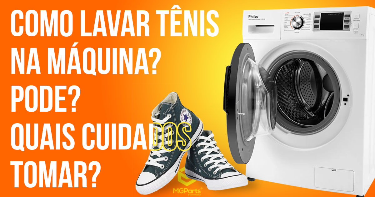 Como lavar o tênis na máquina, pode? Quais cuidados tomar?