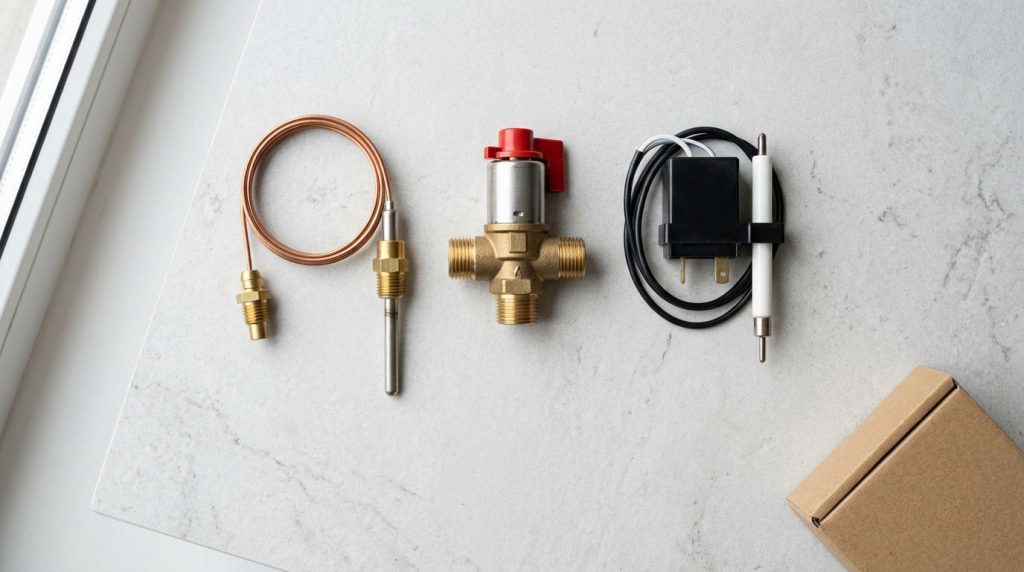 Conjunto de válvulas e conexões hidráulicas