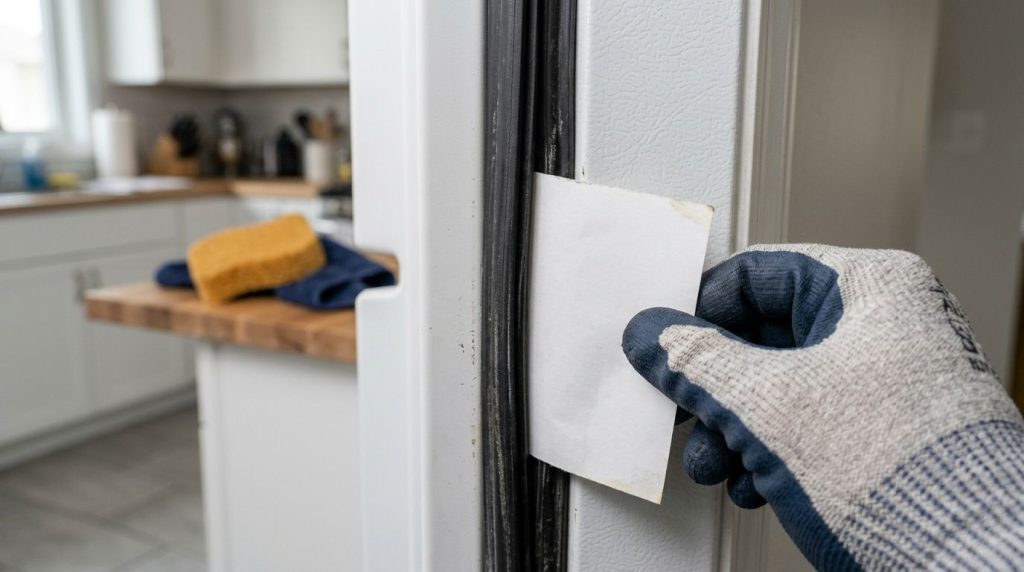 Limpeza de borracha de vedação de refrigerador